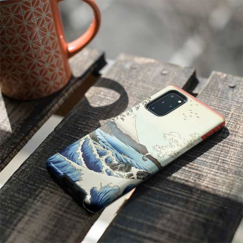Hiroshige View from Satta Suruga Province Galaxy S20 Plus Pro Case
