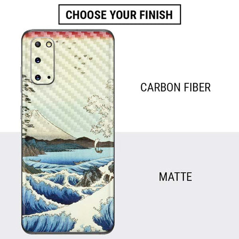 Hiroshige View from Satta Suruga Province Galaxy S20 Skin