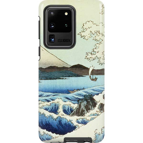 Hiroshige View from Satta Suruga Province Galaxy S20 Ultra 5G Pro Case