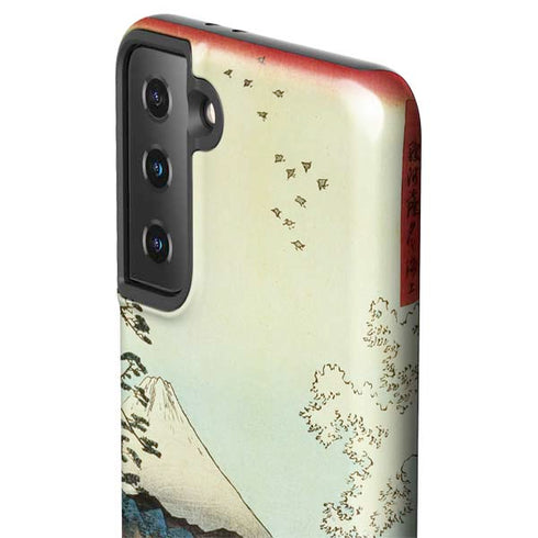 Hiroshige View from Satta Suruga Province Galaxy S21 Plus 5G Pro Case