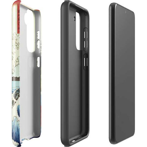 Hiroshige View from Satta Suruga Province Galaxy S21 Plus 5G Pro Case