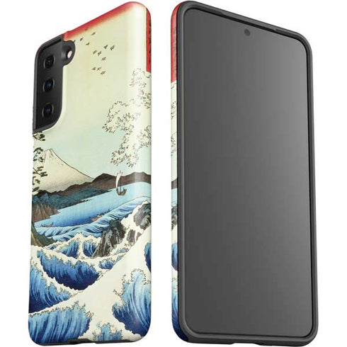 Hiroshige View from Satta Suruga Province Galaxy S21 Plus 5G Pro Case