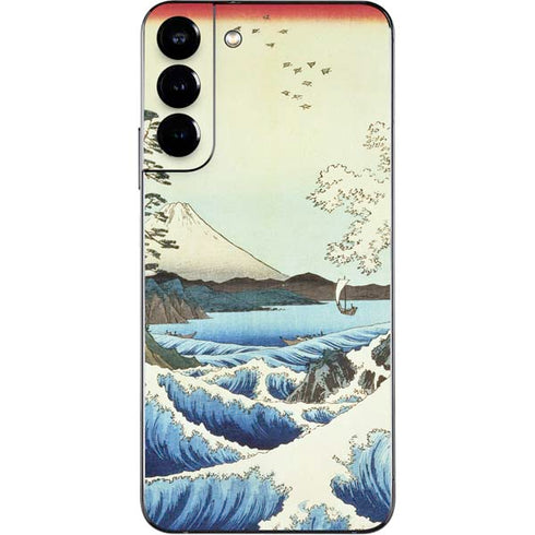 Hiroshige View from Satta Suruga Province Galaxy S22 Plus Skin