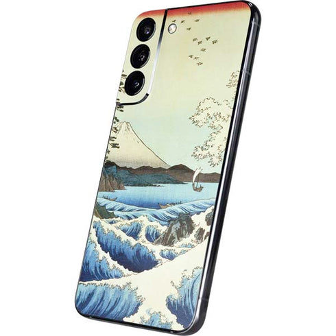Hiroshige View from Satta Suruga Province Galaxy S22 Plus Skin