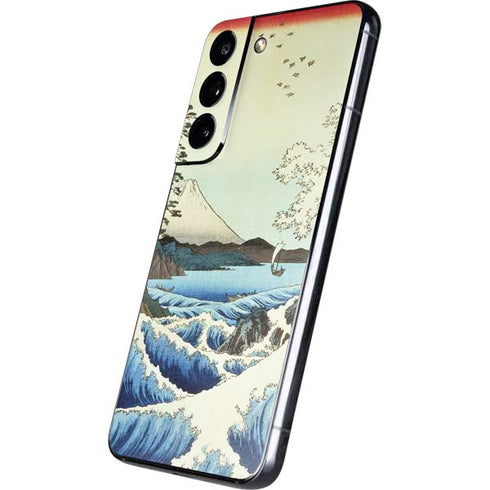 Hiroshige View from Satta Suruga Province Galaxy S22 Skin