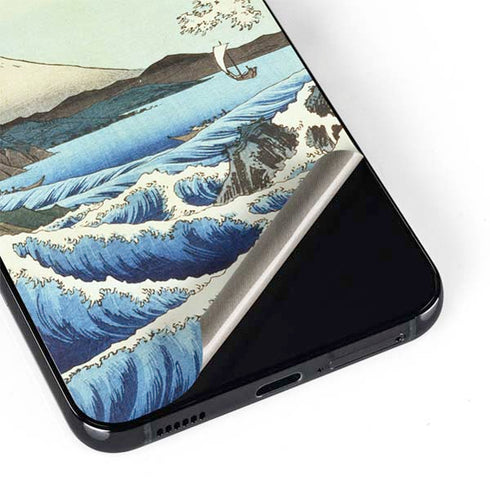 Hiroshige View from Satta Suruga Province Galaxy S22 Skin