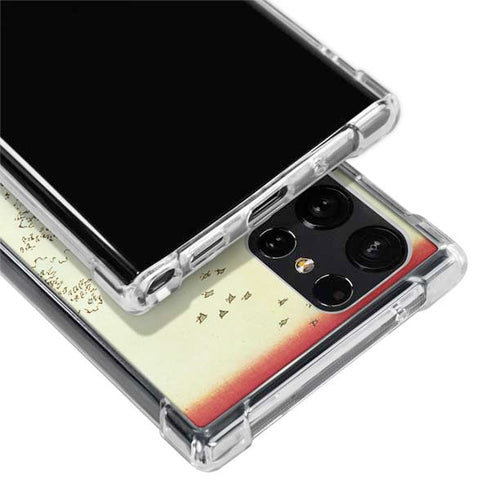 Hiroshige View from Satta Suruga Province Galaxy S22 Ultra Clear Case