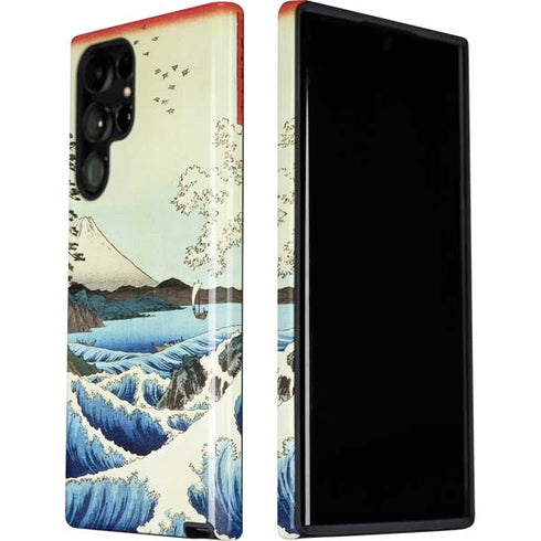 Hiroshige View from Satta Suruga Province Galaxy S22 Ultra Pro Case