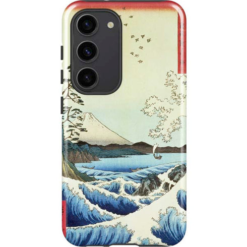 Hiroshige View from Satta Suruga Province Galaxy S23 Pro Case