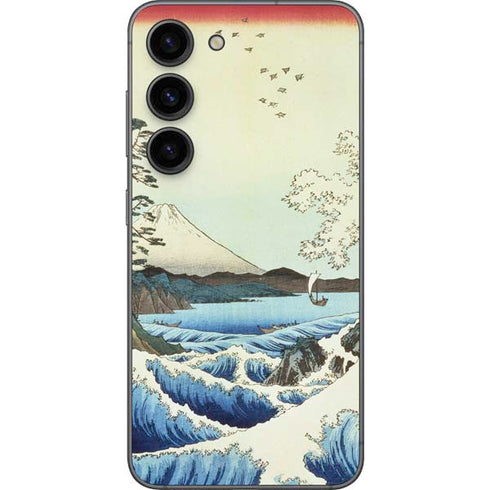 Hiroshige View from Satta Suruga Province Galaxy S23 Skin