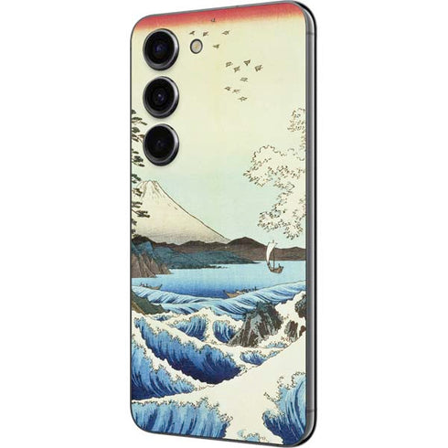 Hiroshige View from Satta Suruga Province Galaxy S23 Skin