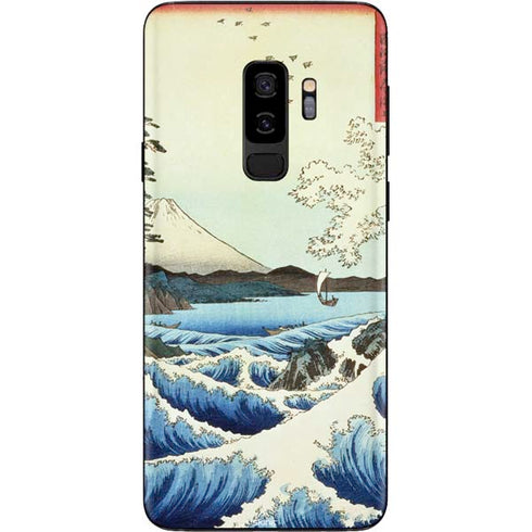 Hiroshige View from Satta Suruga Province Galaxy S9 Plus Skin