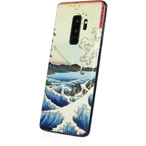 Hiroshige View from Satta Suruga Province Galaxy S9 Plus Skin
