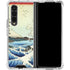 Hiroshige View from Satta Suruga Province Galaxy Z Fold4 5G Clear Case