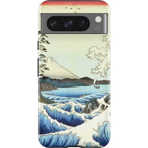View from Satta Suruga Province by Hiroshige Google Pixel 8 Pro Impact Case