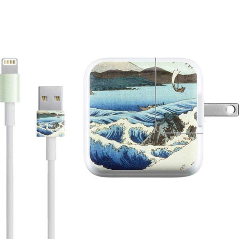 Hiroshige View from Satta Suruga Province iPad Charger (10W USB) Skin