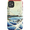 Hiroshige View from Satta Suruga Province iPhone 11 Impact Case