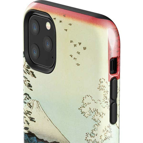 Hiroshige View from Satta Suruga Province iPhone 11 Pro Max Impact Case