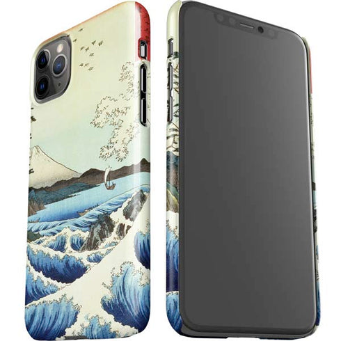 Hiroshige View from Satta Suruga Province iPhone 11 Pro Max Lite Case