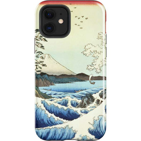 Hiroshige View from Satta Suruga Province iPhone 12 Impact Case