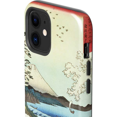 Hiroshige View from Satta Suruga Province iPhone 12 Impact Case