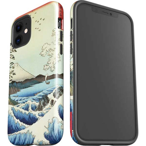 Hiroshige View from Satta Suruga Province iPhone 12 Impact Case