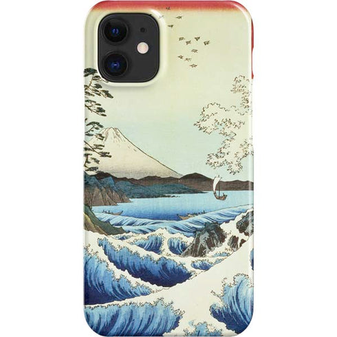 Hiroshige View from Satta Suruga Province iPhone 12 Mini Lite Case