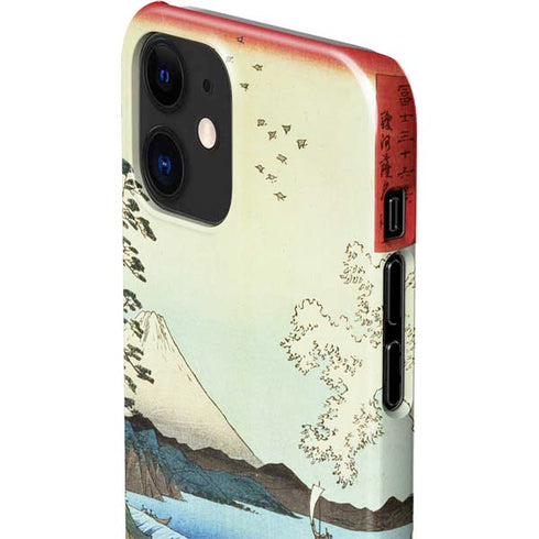 Hiroshige View from Satta Suruga Province iPhone 12 Mini Lite Case