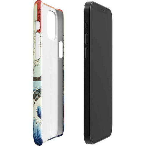 Hiroshige View from Satta Suruga Province iPhone 12 Mini Lite Case