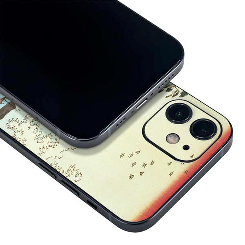 Hiroshige View from Satta Suruga Province iPhone 12 Mini Skin