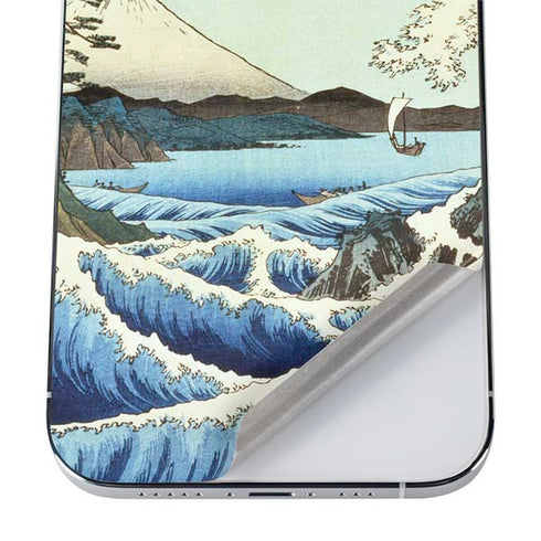 Hiroshige View from Satta Suruga Province iPhone 12 Pro Max Skin