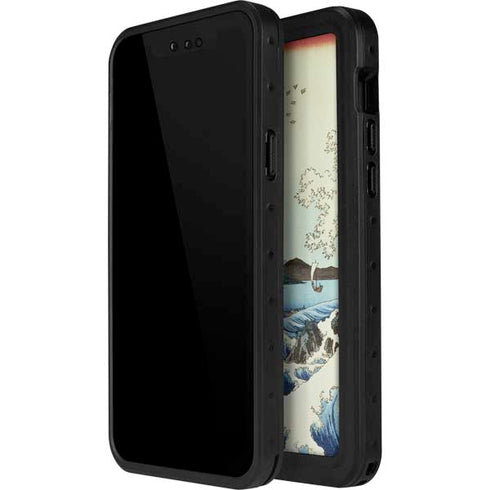 Hiroshige View from Satta Suruga Province iPhone 12 Pro Waterproof Case
