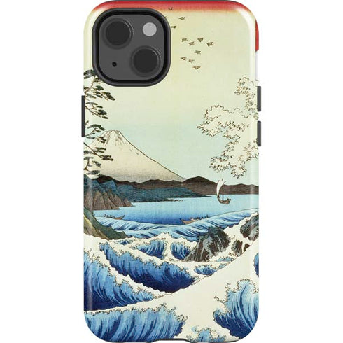 Hiroshige View from Satta Suruga Province iPhone 13 Impact Case