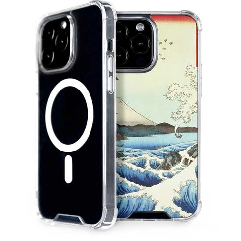 Hiroshige View from Satta Suruga Province iPhone 13 Pro Max MagSafe Case