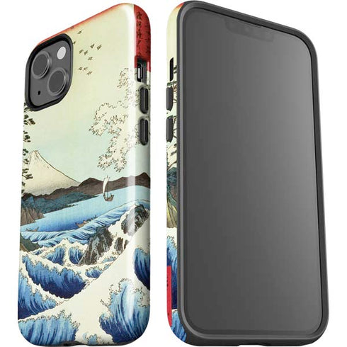 View from Satta Suruga Province by Hiroshige iPhone 15 Plus Impact Case