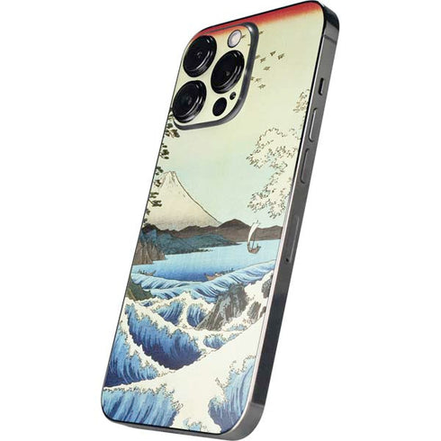 Hiroshige View from Satta Suruga Province iPhone 14 Pro Max Skin