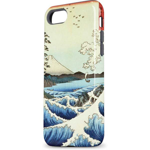 Hiroshige View from Satta Suruga Province iPhone 8 Pro Case