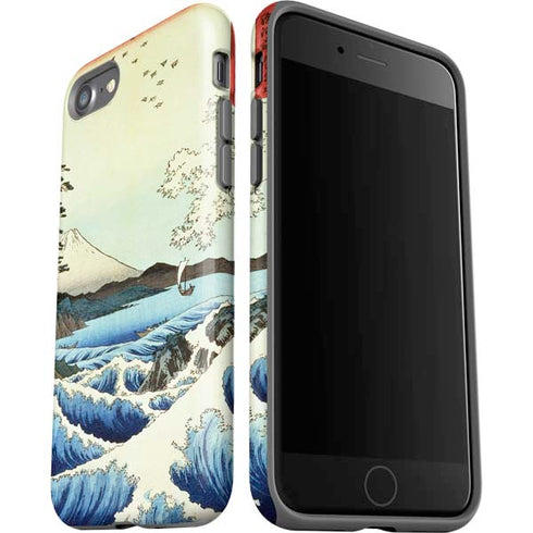 Hiroshige View from Satta Suruga Province iPhone SE (2nd & 3rd Gen) Pro Case