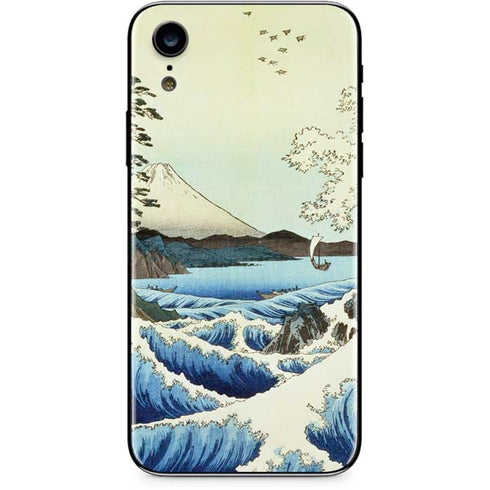 Hiroshige View from Satta Suruga Province iPhone XR Skin