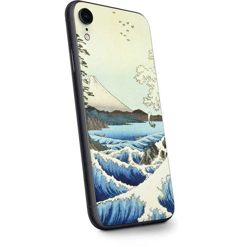 Hiroshige View from Satta Suruga Province iPhone XR Skin