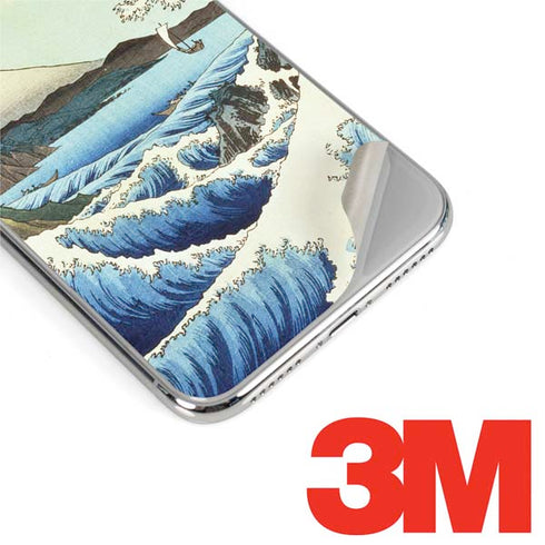 Hiroshige View from Satta Suruga Province iPhone XS Max Skin