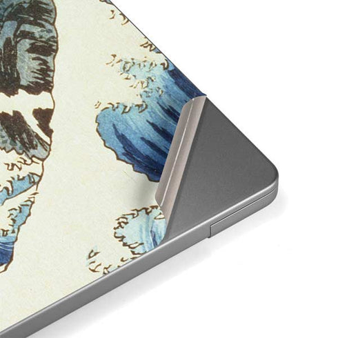 View from Satta Suruga Province by Hiroshige MacBook Pro 14in (2021-24) Skin