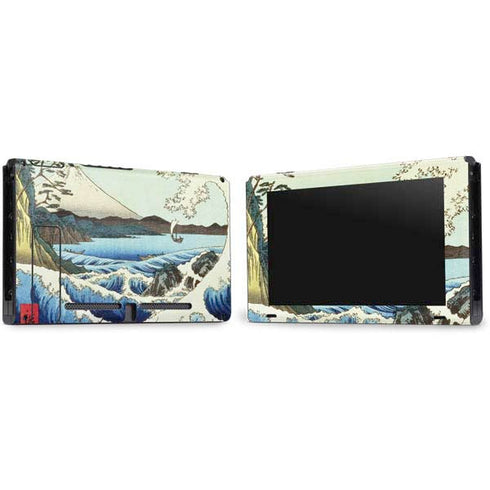 Hiroshige View from Satta Suruga Province Nintendo Switch Bundle Skin