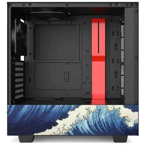 Hiroshige View from Satta Suruga Province NZXT H510 Compact ATX Mid-Tower Case Skin