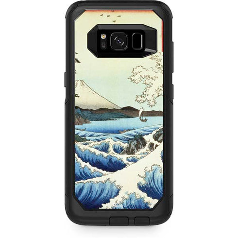 Hiroshige View from Satta Suruga Province Otterbox Commuter Galaxy Skin