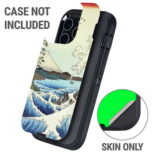 View from Satta Suruga Province by Hiroshige Otterbox Defender iPhone Skin