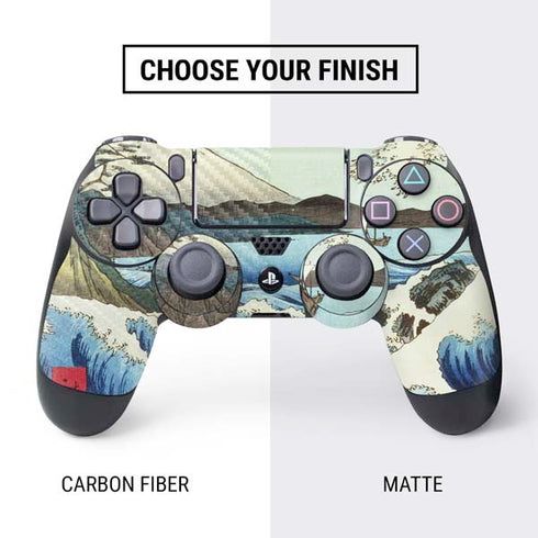 Hiroshige View from Satta Suruga Province PS4 Controller Skin