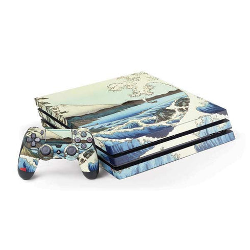 Hiroshige View from Satta Suruga Province PS4 Pro Bundle Skin