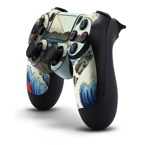 Hiroshige View from Satta Suruga Province PS4 Pro/Slim Controller Skin