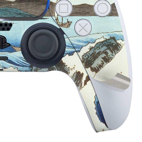 Hiroshige View from Satta Suruga Province PS5 Bundle Skin